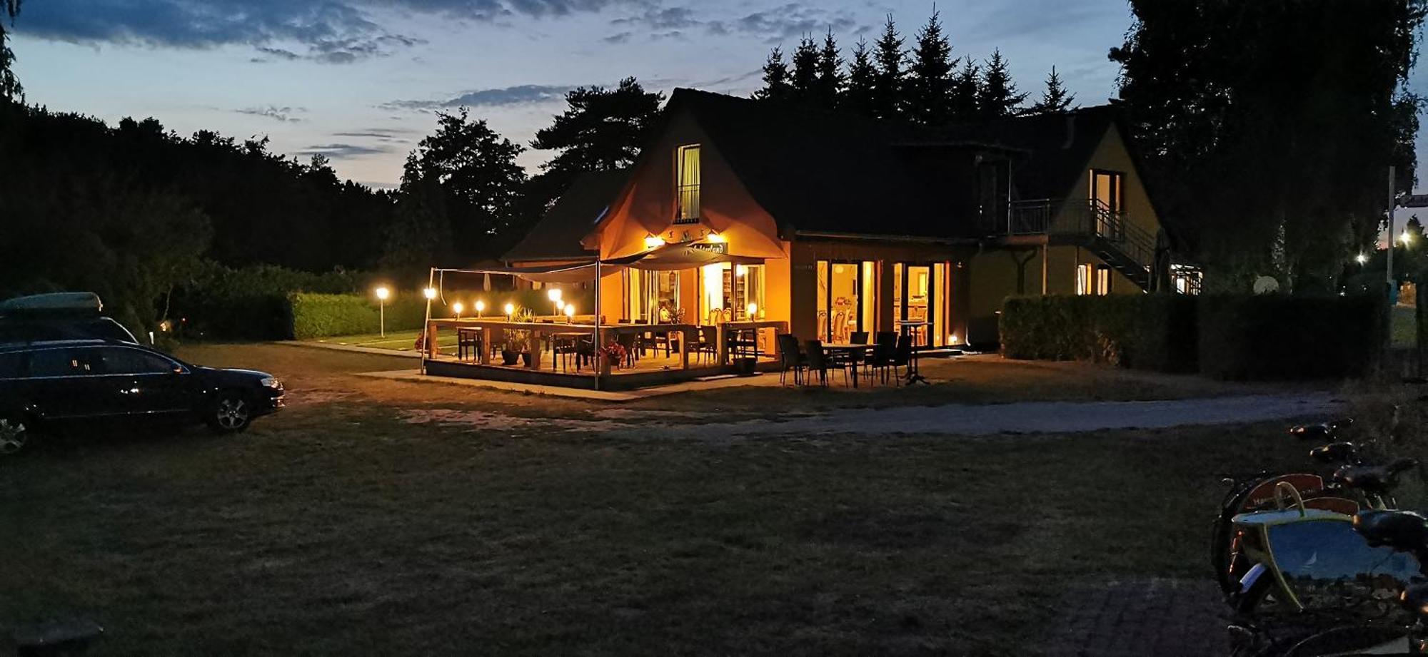 Pension Achterland Mellenthin Exterior foto