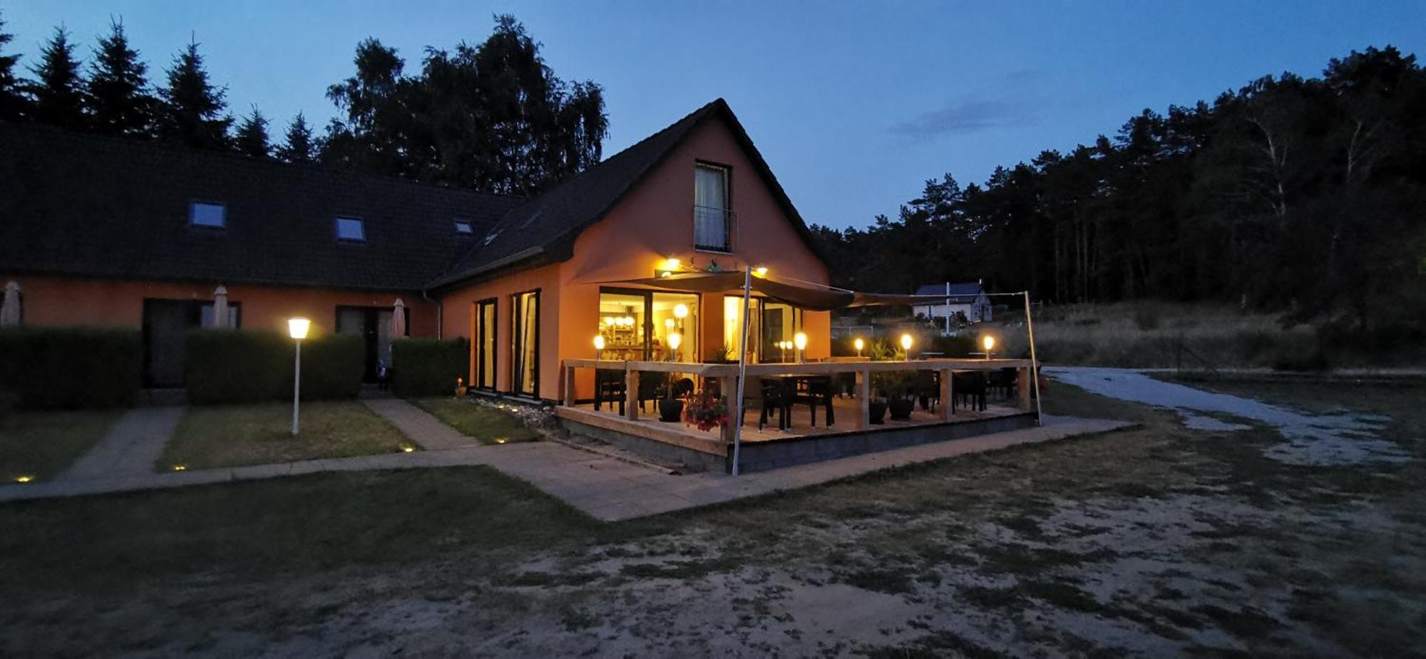 Pension Achterland Mellenthin Exterior foto